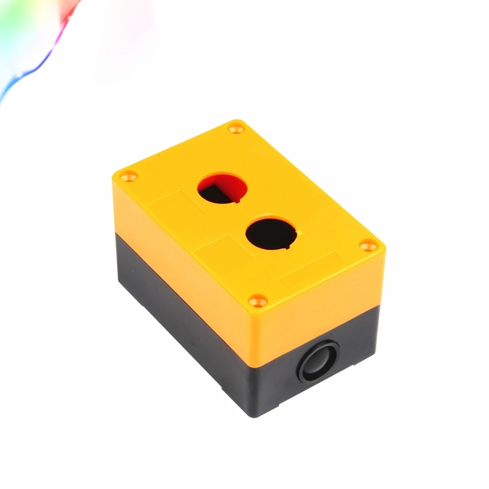 Caja de botones de dos orificios, Bx2 22/25/30, caja de control de 2 ...