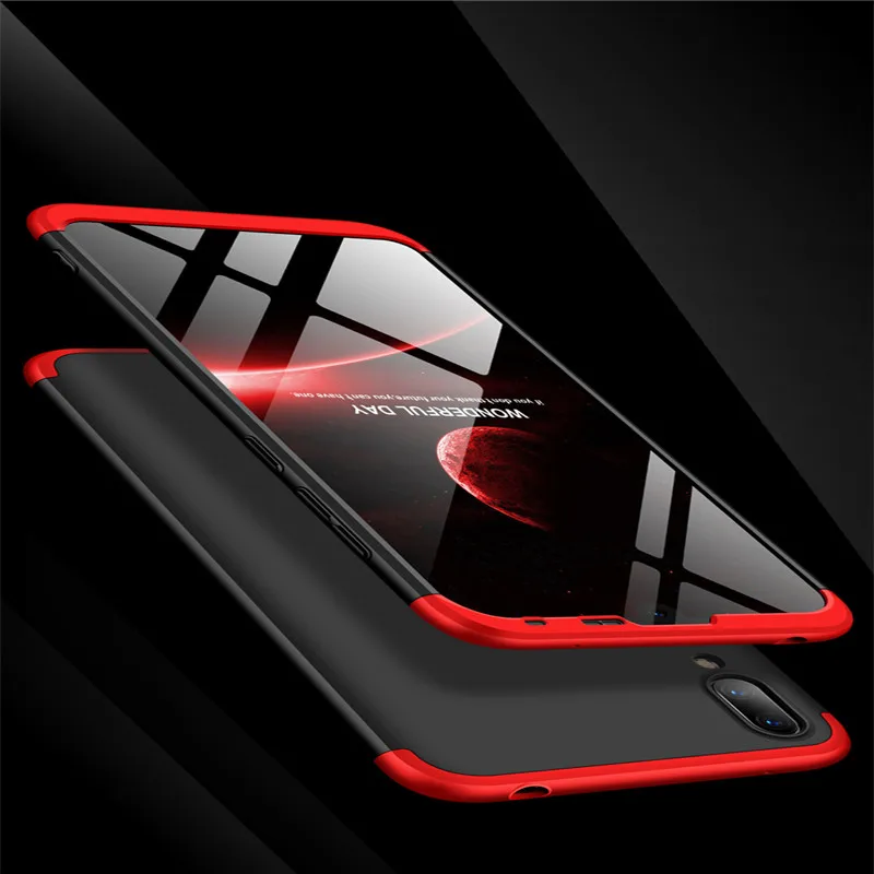 Чехол для Huawei Y7 Pro 2019 Роскошный Матовый Жесткий чехол телефона 3 в 1 360 дюймов DUB-LX2 |