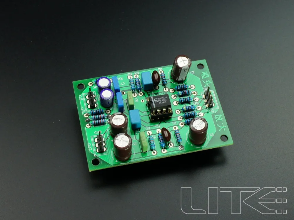 

IC phono cartridge for the finished board MM anti RIAA negative feedback network