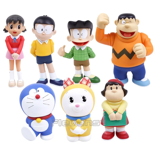 online shop doraemon family nobi nobita minamoto shizuka pvc action