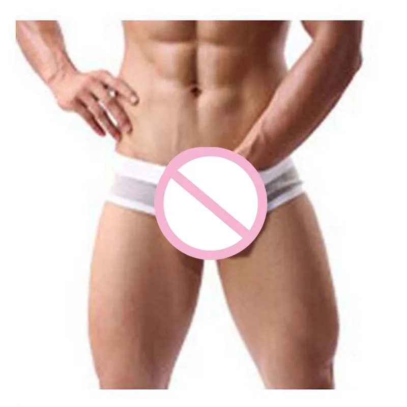 

Cockcon 2019 New Mens Nylon Briefs Sexy Fashion Thin Low Waist Mens Mesh Briefs Transparent Calzoncillos Hombre Slips