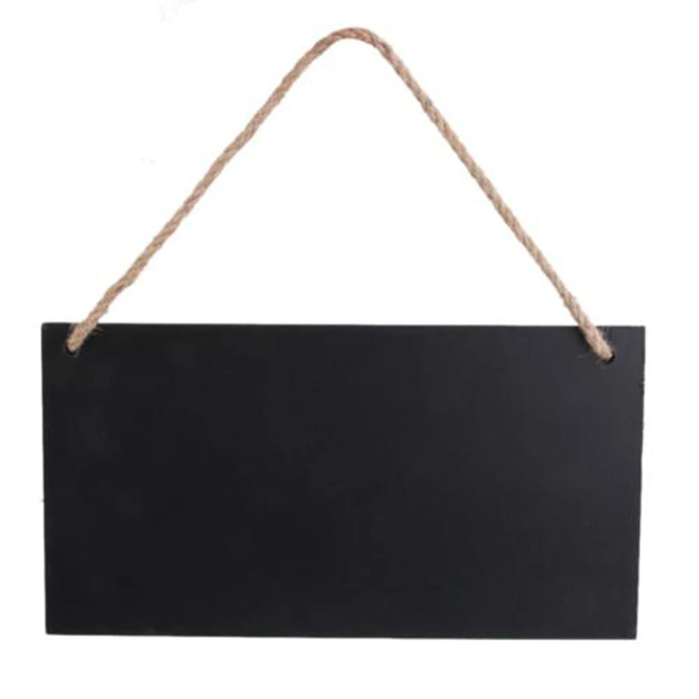 

Hint board decorative board for a variety of places hanging rectangular wooden blackboard message board family kitchen bar shop