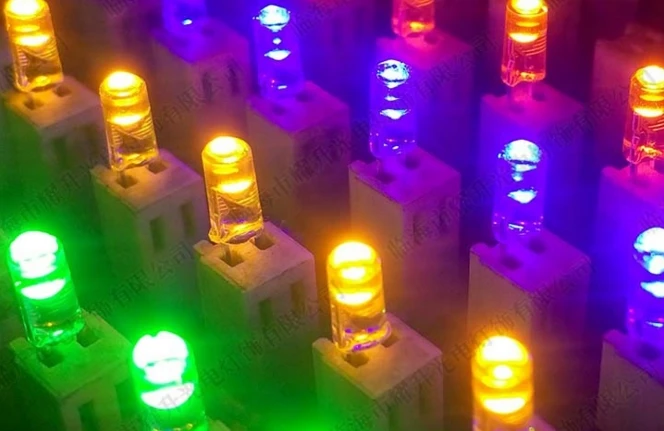 Mix 5 цветов trhough отверстие плоская верхняя вогнутая 5 мм светодиодный диода Диэлектрические шайбы для украшения дома, гирлянда освещение