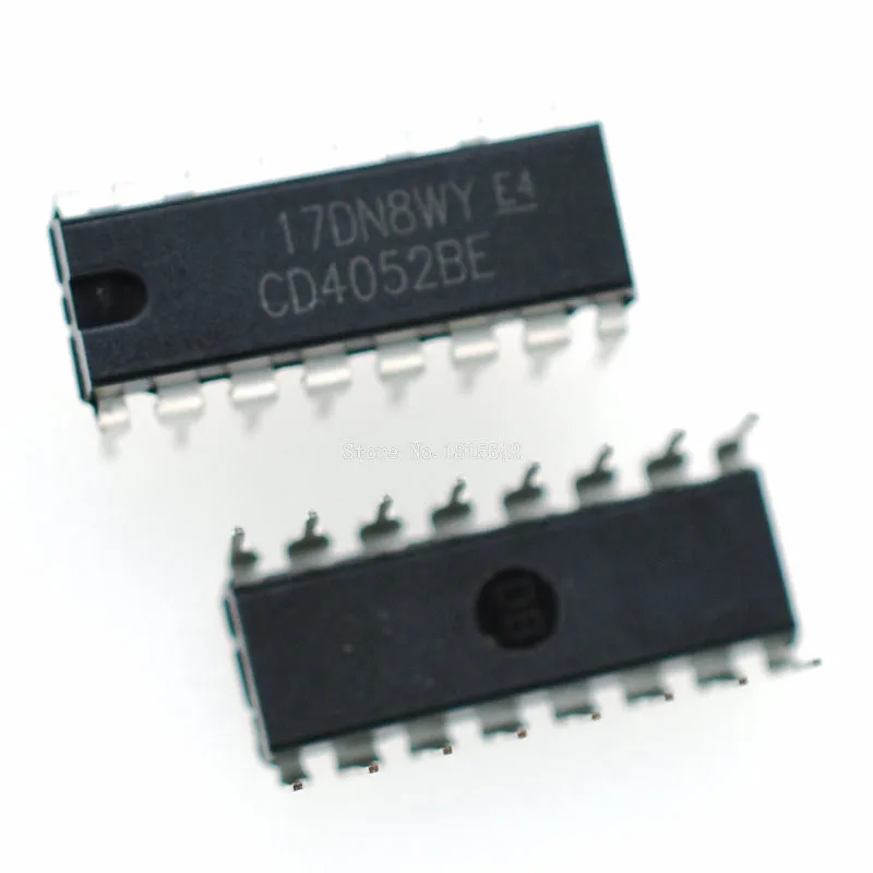 10 шт. CD4052BE cd4052модемплексор cd4052 HEF4052 DIP-16 | Электронные компоненты и принадлежности