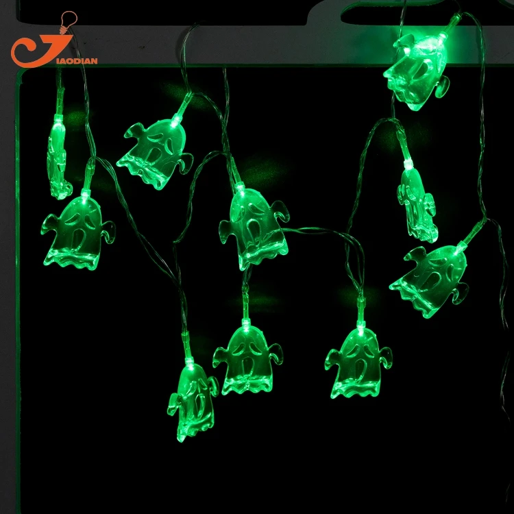 Green Ghost 10LED String Lights Animasl Fairy Festival lighting