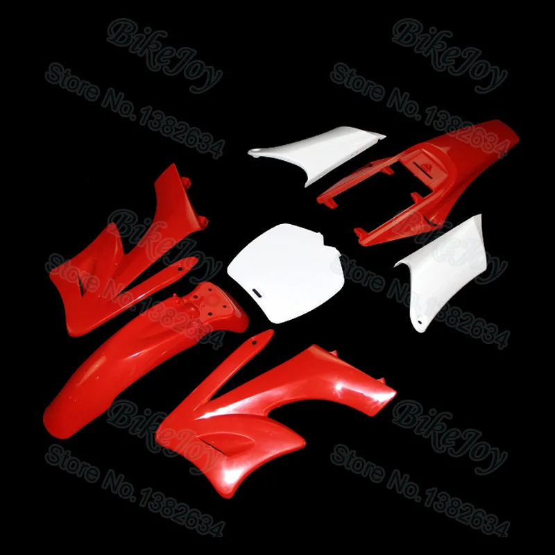 

Red Plastic Fairing Fender Body Kit For Apollo Orion Mini Dirt Bikes Chinese 2 Stroke 47cc 49cc