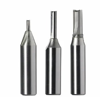 

1/2" TCT Tungsten Carbide Double Two Straight Flute Router Cutter Bit 6*26mm