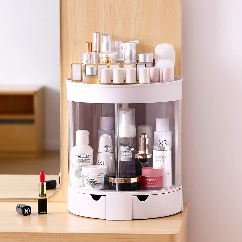 

Cosmetic Makeup Cases Bag Tool Accessories Large Capacity Storage Space Make Up Brush Shelf Lipstick Skin Care Maquillage Rack