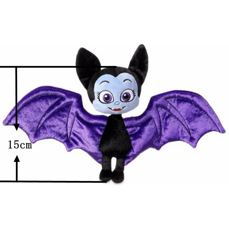 25 см Junior Vampirina вамп женщина-летучая мышь девочка Плюшевая Кукла реборн - Цвет: bat