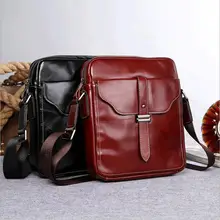 Leather Men Crossbody Bags Men’s Shoulder Bag Cowhide Ipad men messenger bags