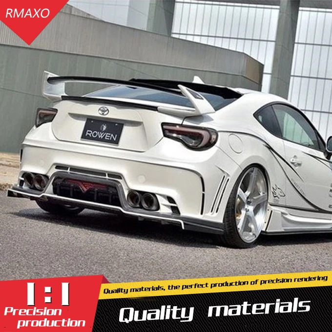 

For Toyota FT GT 86 BRZ Spoiler ABS Material Car Rear Wing Primer Color Rear Spoiler For Toyota Future 86 Concept Spoiler