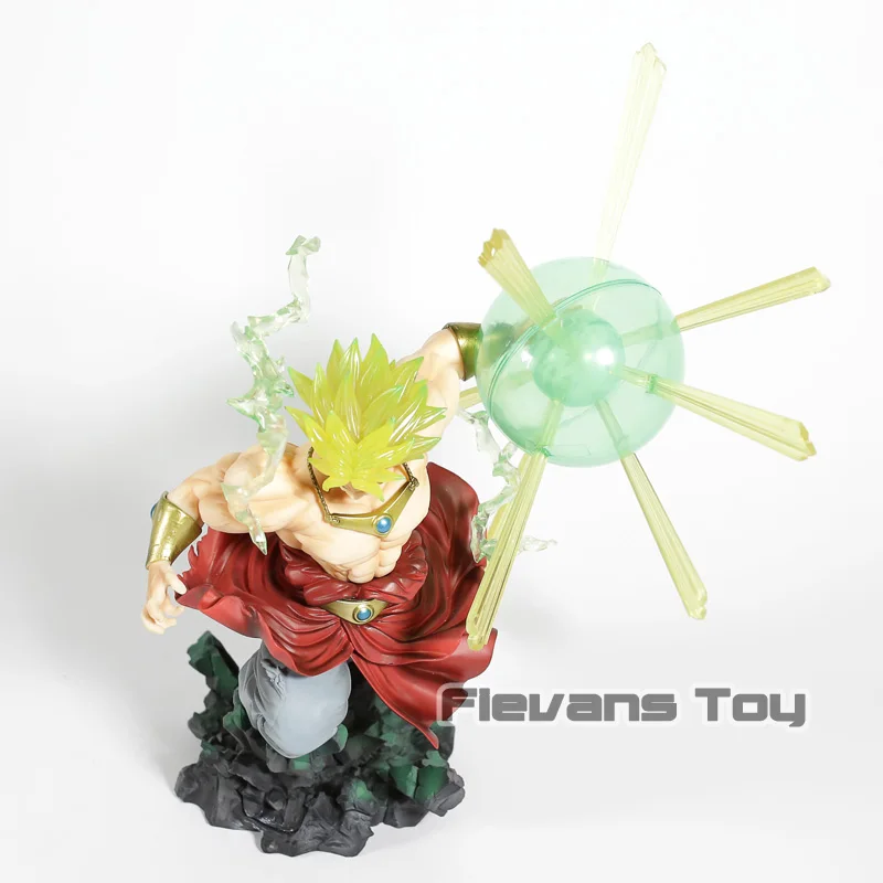 Dragon Ball Z легендарный Супер Saiyan Broly Urning сражения Ver. ПВХ Рисунок Модель игрушки коллекция Статуэтка Статуя