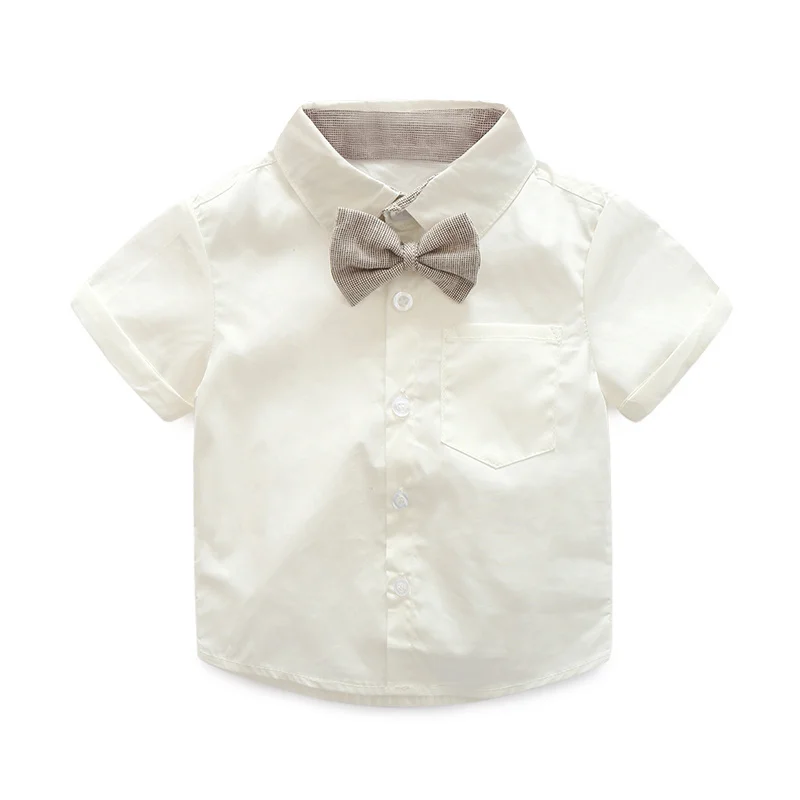 Tem Doger/комплект одежды для маленьких мальчиков, новинка года, летняя одежда для маленьких мальчиков рубашка с галстуком+ комбинезон, комплекты одежды из 2 предметов детский джентльменский костюм