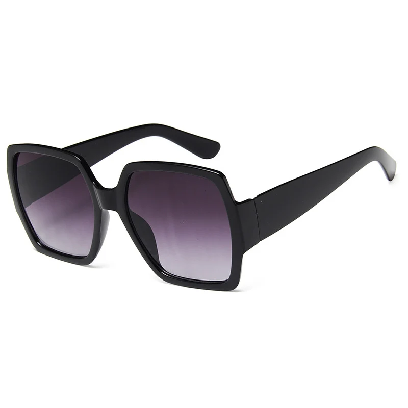 

XIWANG High Quality 2019 New Fashionzble Big Box Sunglasses Temperament Colorful Sunglasses Retro Bighearted Women Sunglasses