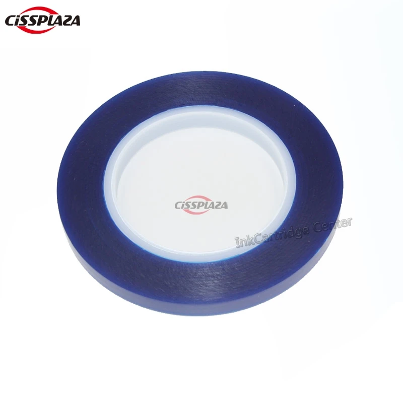 CISSPLAZA 10 x 3M sealing blue tape for ink inkjet cartridge 100M*10MM