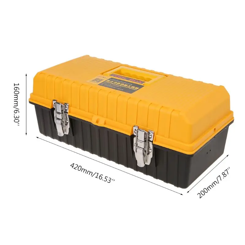 2 Слои складной инструмент коробка для хранения Портативный оборудования Toolbox многофункциональный ремонт автомобилей