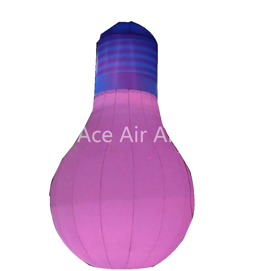 

Hanging Inflatable Decorations 1.5 m H Lighting Inflatable Led ball, Inflatable Led Lamp bulb