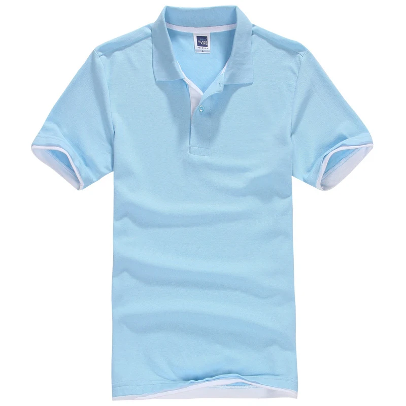 Новая брендовая мужская рубашка поло размера плюс XS-3XL, мужская хлопковая рубашка с коротким рукавом, брендовые майки, мужские рубашки поло