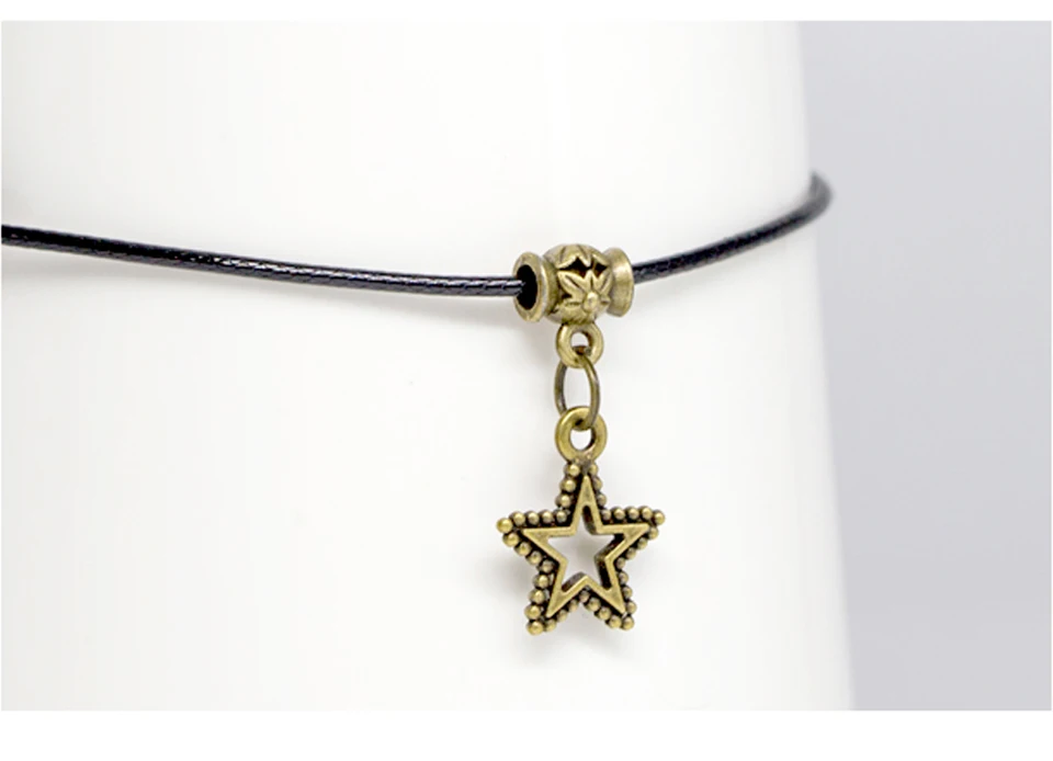 2019 New Handmade Red Rope Bells Stars Sound Anklet Accessories Ladies And Sisters Girlfriends Couple Simple Personality Feet (10)