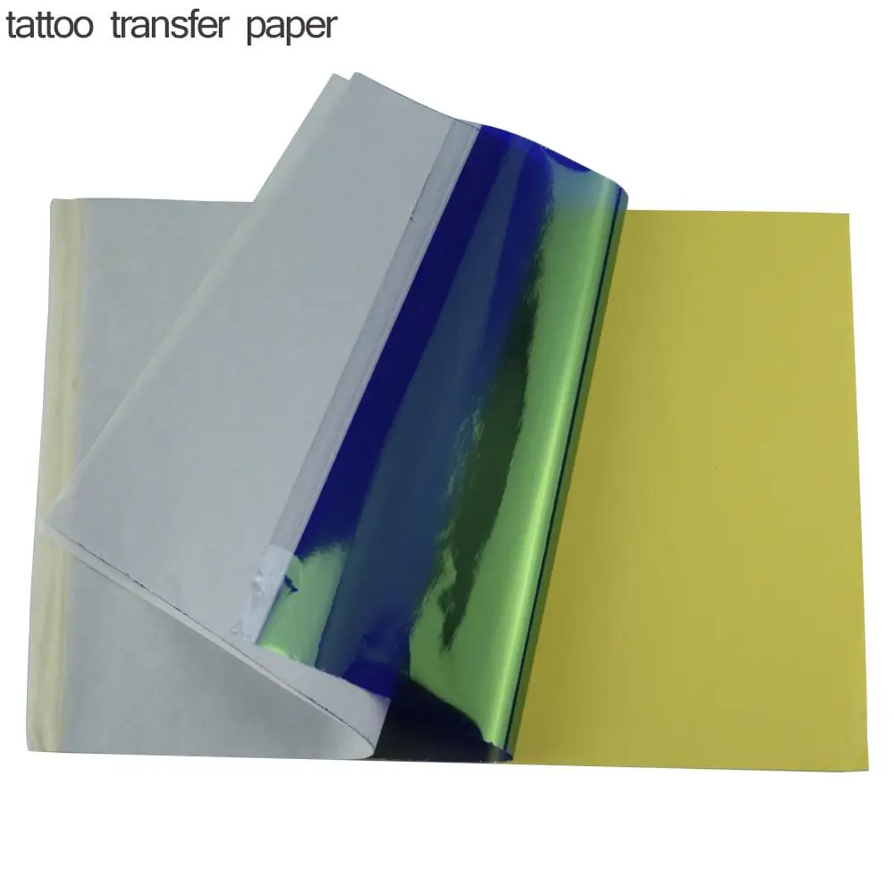Hot 5pcs/set Tattoo Accessories Stencil Transfer Paper A4  \ Stencil Carbon  Tattoo Supplies Copy Body Arts