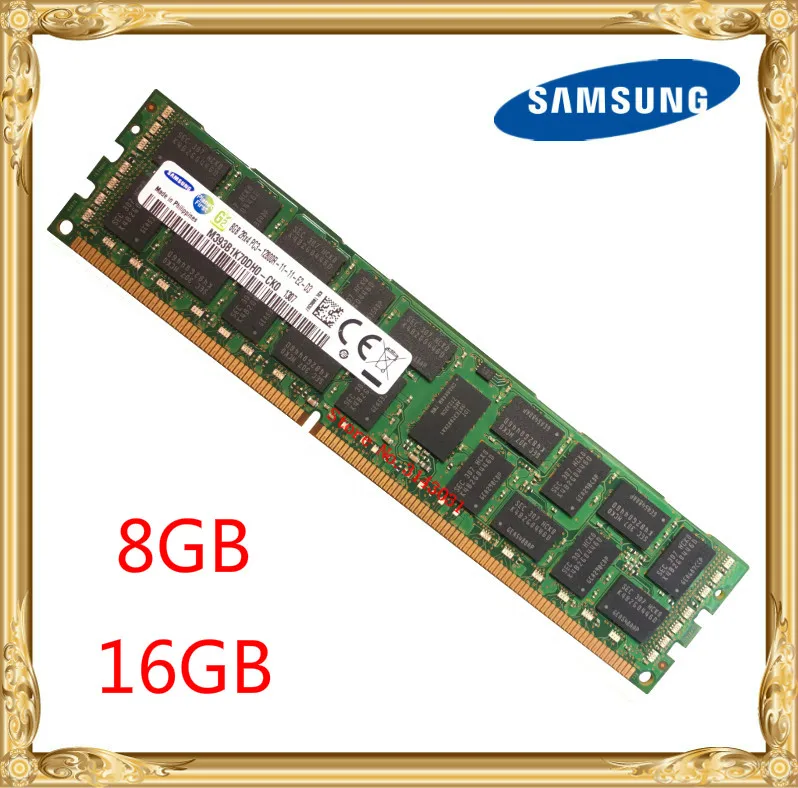 Hynix 32GB 4x8GB 1Rx4 PC3L-12800R DDR3 1600MHz 240Pin RDIMM ECC Reg Server RAM