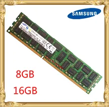 Samsung pamięci serwera DDR3 8GB 16GB 1333MHz 1600MHz 1866 ECC REG DDR3 PC3-12800R rejestru DIMM pamięci RAM 240pin 12800 8G 2RX4 X58 X79