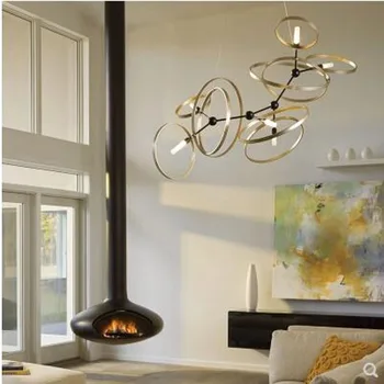 

L Nordic bedroom bedside chandelier Modern minimalist single angle designer long bar bar spotlight Danish small chandelier