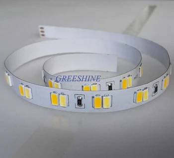 

Two Color LED strip 5630 WW/NW/CW color temperature adjustable DC24V 112LED/m 33W/M CCT flexible strip light 5M Free shipping