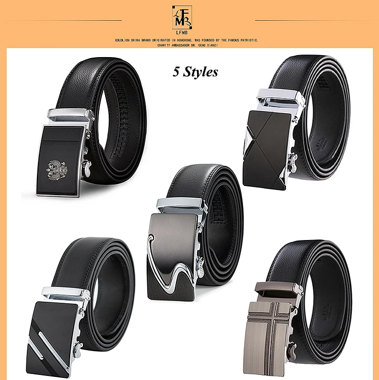 leather belt men male genuine leather strap designer belts men high quality genuine leather automatic buckle ceinture homme11