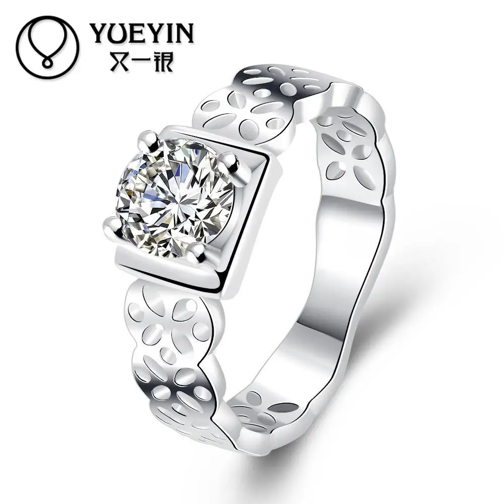 Женские серебряные кольца с покрытием новинка 2016 года|finger ring|rings for women weddingrings |