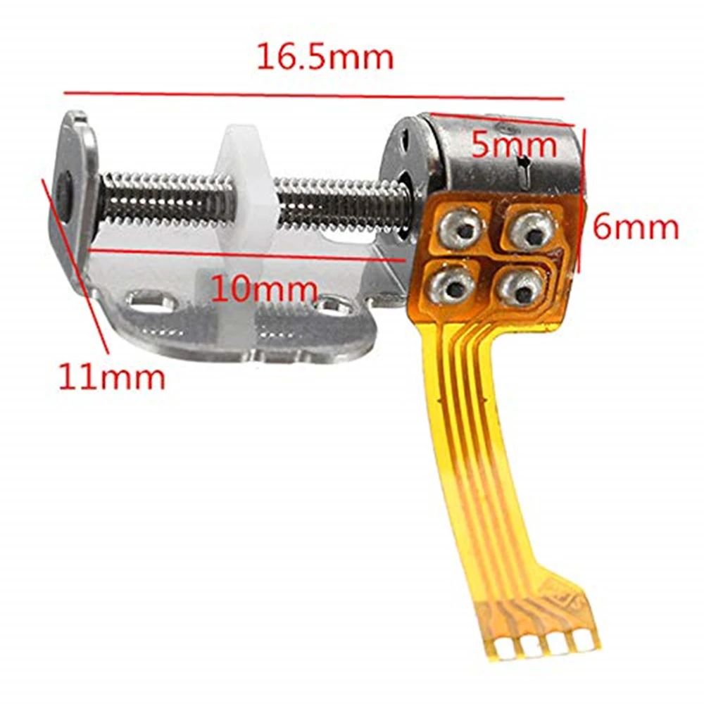 Слайд винт шаговый двигатель 2-фазный 4-проводной DC 3 V-5 V 40ohm микро шаговый двигатель, форматно-раскроечный станок миниатюрные двигатели постоянного тока