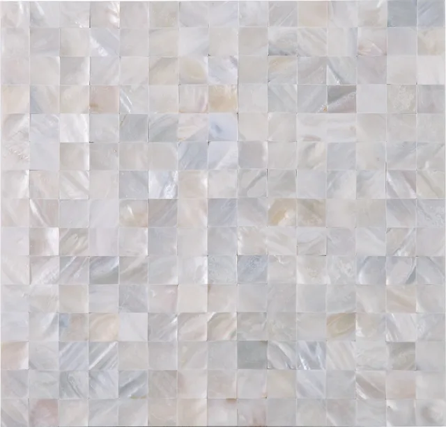Selbstklebende Weiß Mutter der Perle Mosaik-fliesen, Küche Back Fliesen, LSMP02 Selbstklebende Weiß Mutter der Perle Mosaik-fliesen, Küche Back Fliesen, LSMP02