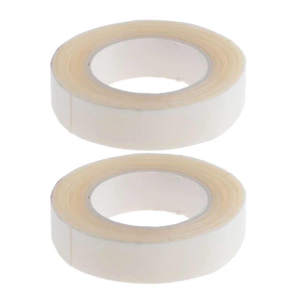 2pcs Wig Support Tape Waterproof Strong Adhesive Double Sided Wig Hair System Tapes Rolls