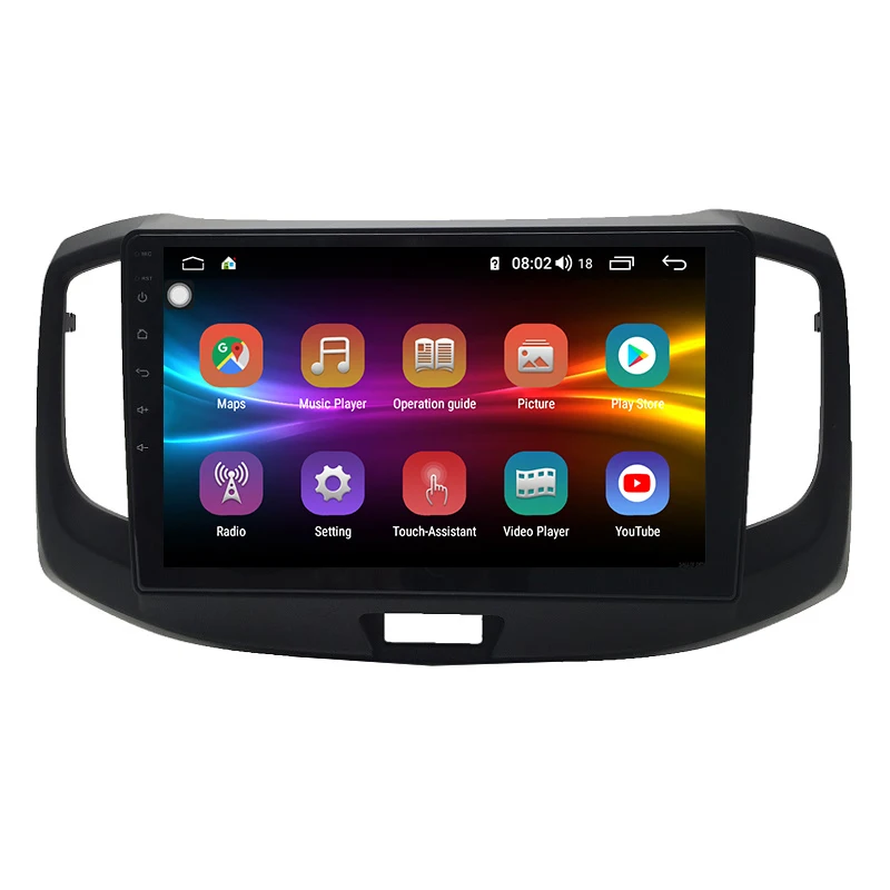 Cheap Car GPS Android 9.0 8-core for Chery Ariza 3 with DSP Carplay Radio BT support WIFI 4G internet and SWC 0