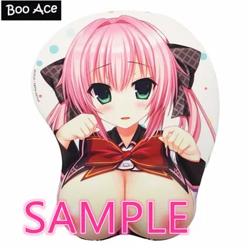 

Wagamama High Spec -Miyase Mihiro Anime 3D Oppai Mouse Pad Wrist rest