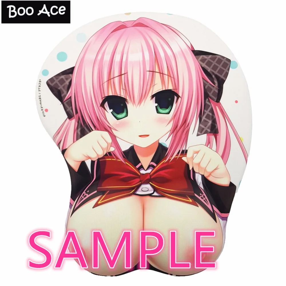 Коврик для мыши Wagamama High Spec Miyase Mihiro Anime 3D Oppai упор на запястье|wrist rest|mouse pad wrist restanime 3d |