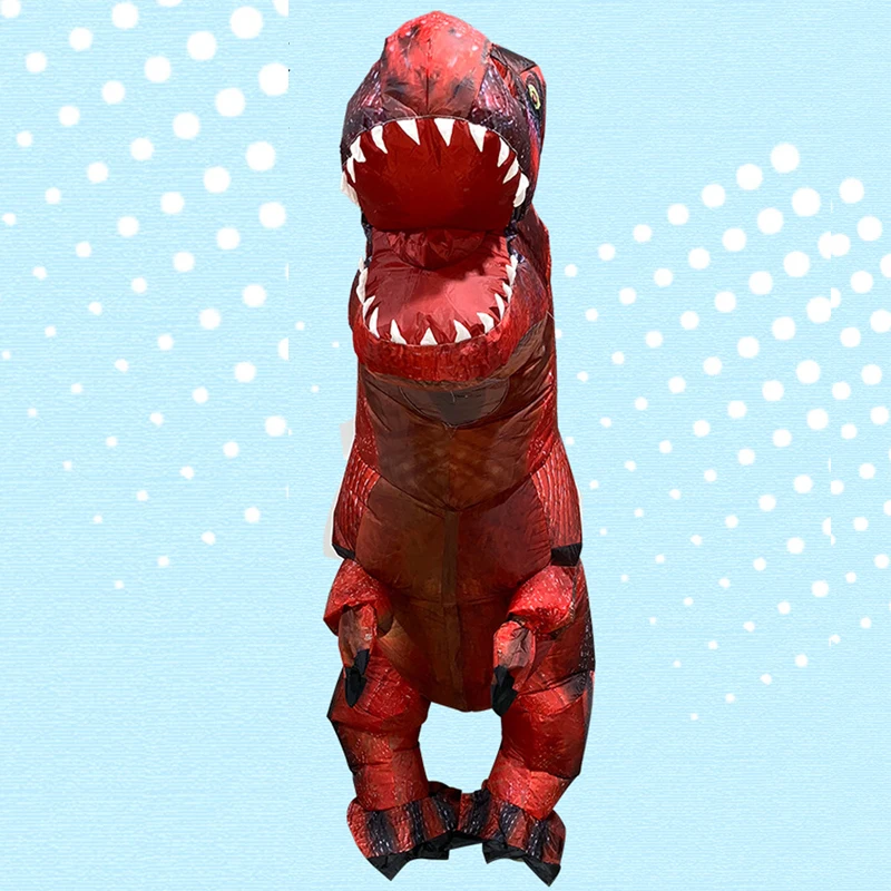 Новинка 2018 гигантская надувная игрушка Raptor Dinosaur для улицы женские костюмы