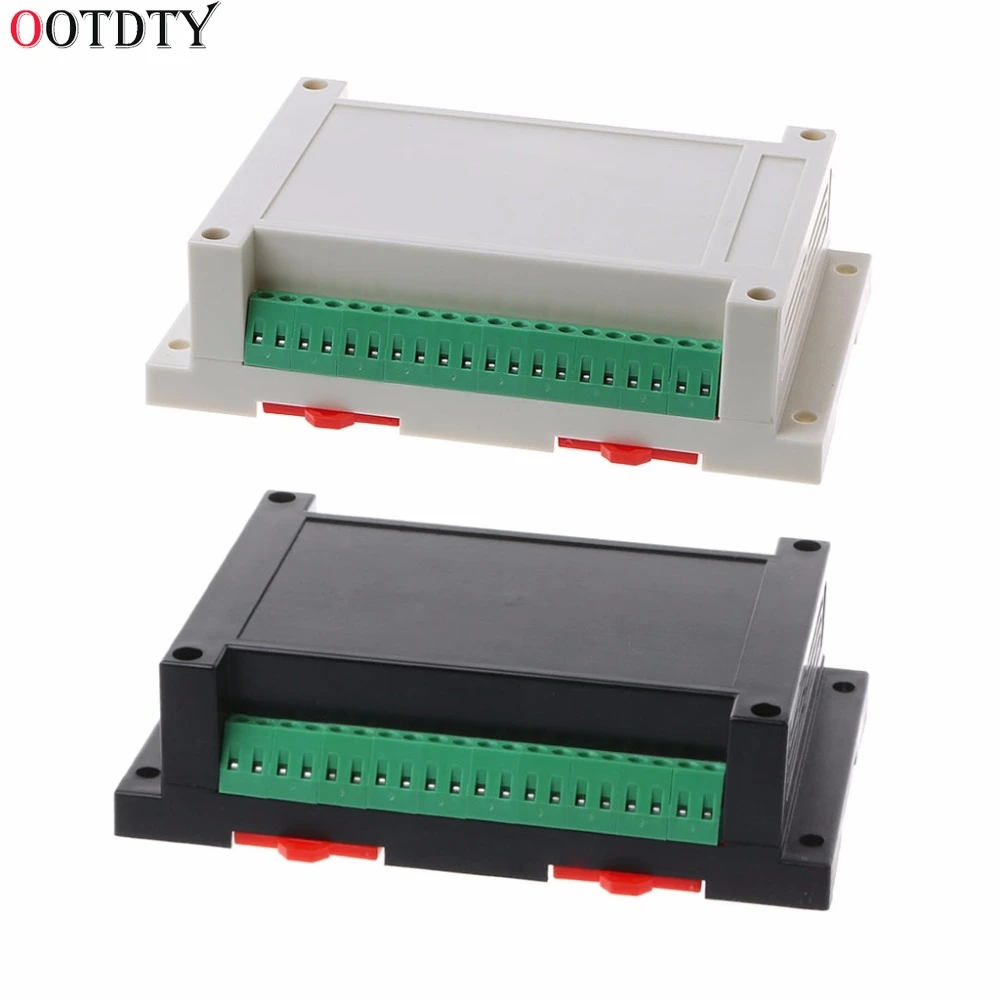 

Industrial Plastic Instrument Din Electronic Rail Enclosure Box Case 145x90x40mm 2 Color
