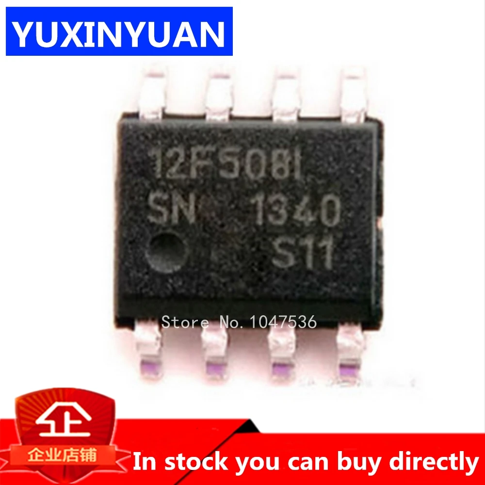 10 шт./лот PIC12F508 I/SN 12F508 SOP8|Интегральные схемы| |