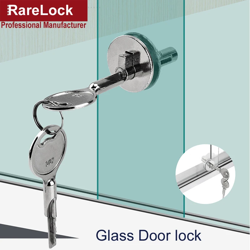 Rarelock Mms571 Glass Display Cabinet Lock Wine Cabinet Glass