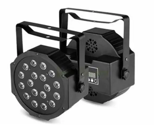5 шт. в одной картонной упаковке 1 Вт X 18 RGB тонкое светодиодное освещение PAR для