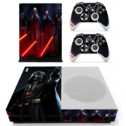 Пленка Звездные войны наклейка для Xbox One S консоль и контроллеры для Xbox One тонкая наклейка s винил - Цвет: Ys-xboxoneS-0485