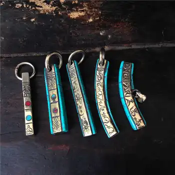

TBP125 Tibetan Mantras Amulet Charms for Man Tibet Totems