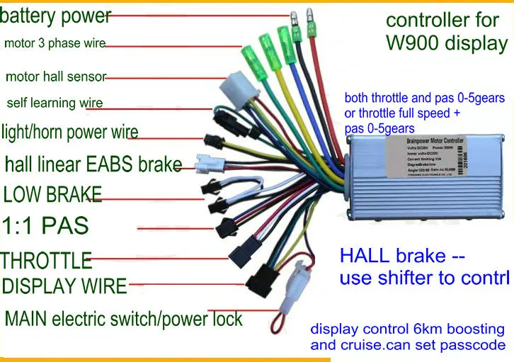W900 CONTROLELR WIRING