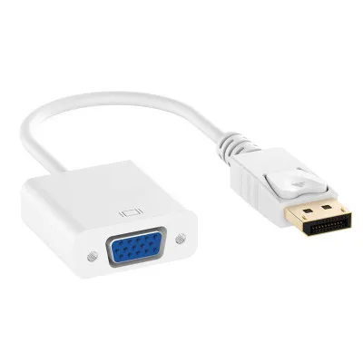 Лучшие предложения Дисплей Порт DP штекер к DVI HDMI VGA Аудио Женский адаптер дисплея