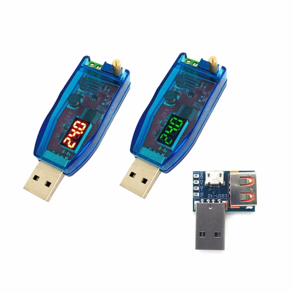 

DC-DC 5V 1V-24V Adjustable Voltage Module Power Supply Module Boost Step-up Step-down Converter