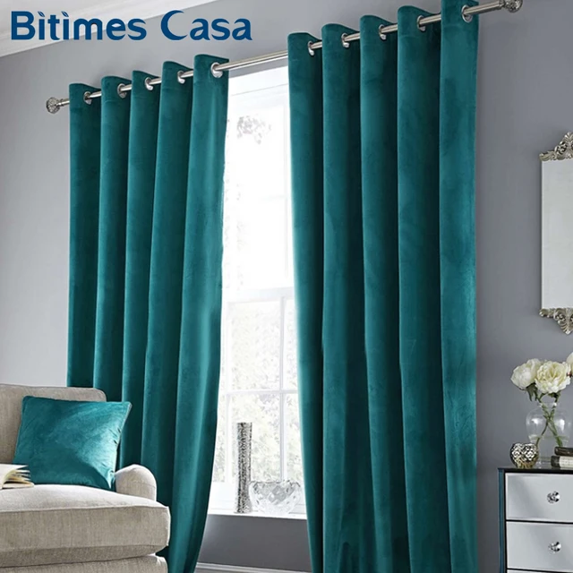 Special Offers High Shading Velvet Blackout Windows Curtain For Living Room Bedroom Interior Solid Color Home Decoration Special Offers High Shading Velvet Blackout Windows Curtain For Living Room Bedroom Interior Solid Color Home Decoration