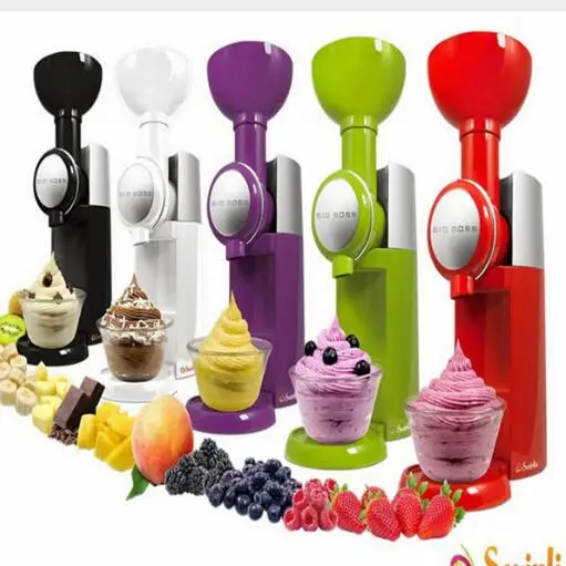 

Big Boss Swirlio Frozen Fruit machine icecream home full automatic mini slush machine household ice cream maker Facial care tool