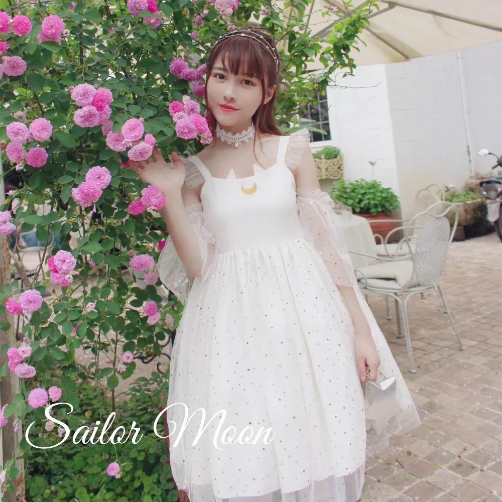 

sweet lolita dress Moon Cat printing retro lace victorian dress kawaii girl gothic lolita jsk loli princess dream jsk cos