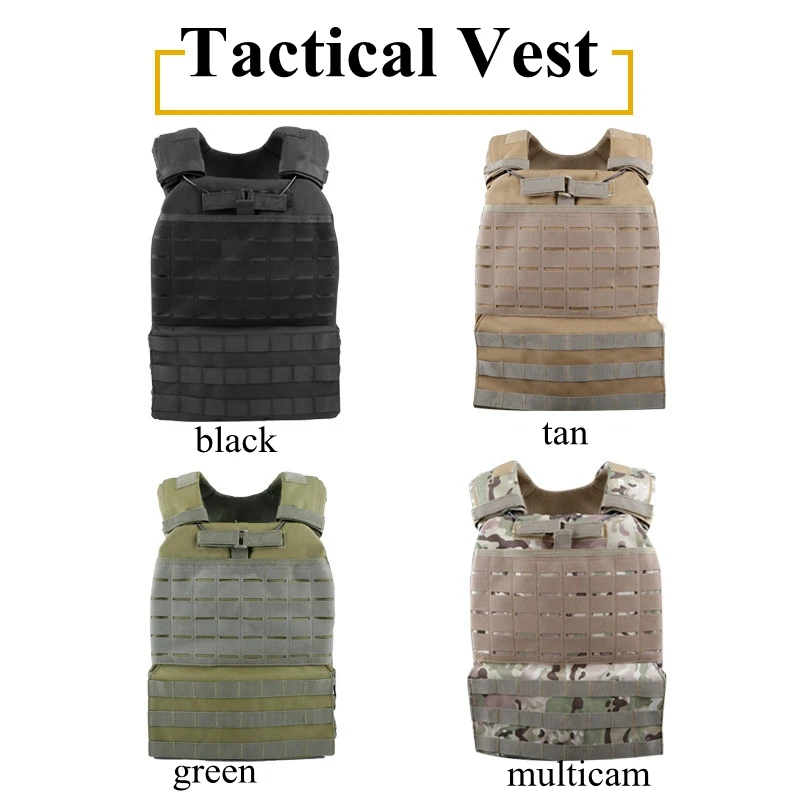 

Outdoor Hunting Shooting Vest Tactical Molle Military Airsoft Paintball Adjustable Vest protection wargame CS Vest